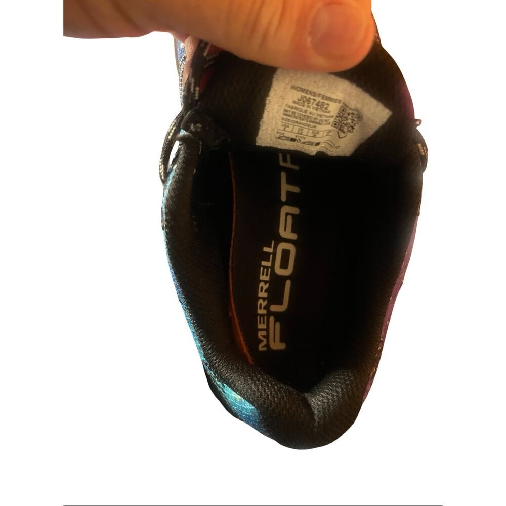 Merrell Womens Blue Purple Moab Flight Night Sky Trail Running Shoes Size 6 - Picture 5 of 10
